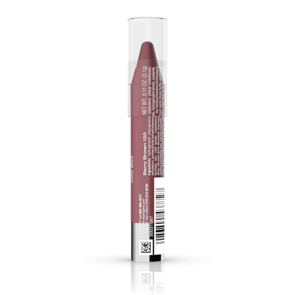 Neutrogena Moisture Smooth Color Stick for Lips - Hydrating Lipstick with Balm-Like Formula, Enriched with Shea Butter and Fruit Extracts, Shade 120 Berry Brown, 0.11 oz (Single Pack)
