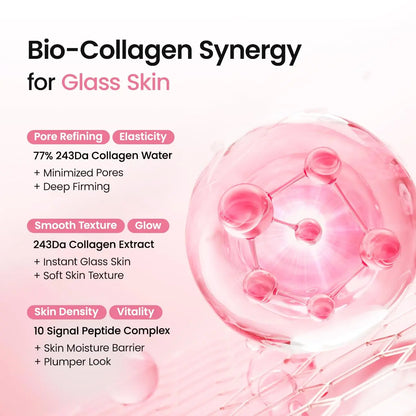 [Biodance Official] Collagen Peptides & Caviar PDRN Jelly Serum Mist Duo | Hydrogel Mist Bundle, Hydrating Face Mist, Plumping, Rejuvenating, Anti-Aging Face Spray, Sprayable Hydrogel, Travel Essentials & Self Care Gifts for Women, Korean Skin Care