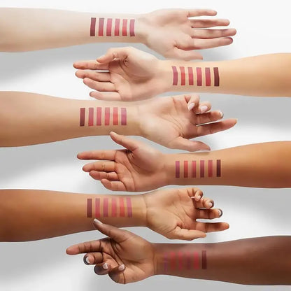 Handaiyan 6-Pcs/Set Long-Lasting Matte Pearl Lip Stain Lipstick Cosmetic Combo Kit - Waterproof, Moisturizing, Non-Stick Cup, Nude Makeup, All Skin Types, Ideal Teen Gifts for Daily & Special Occasions