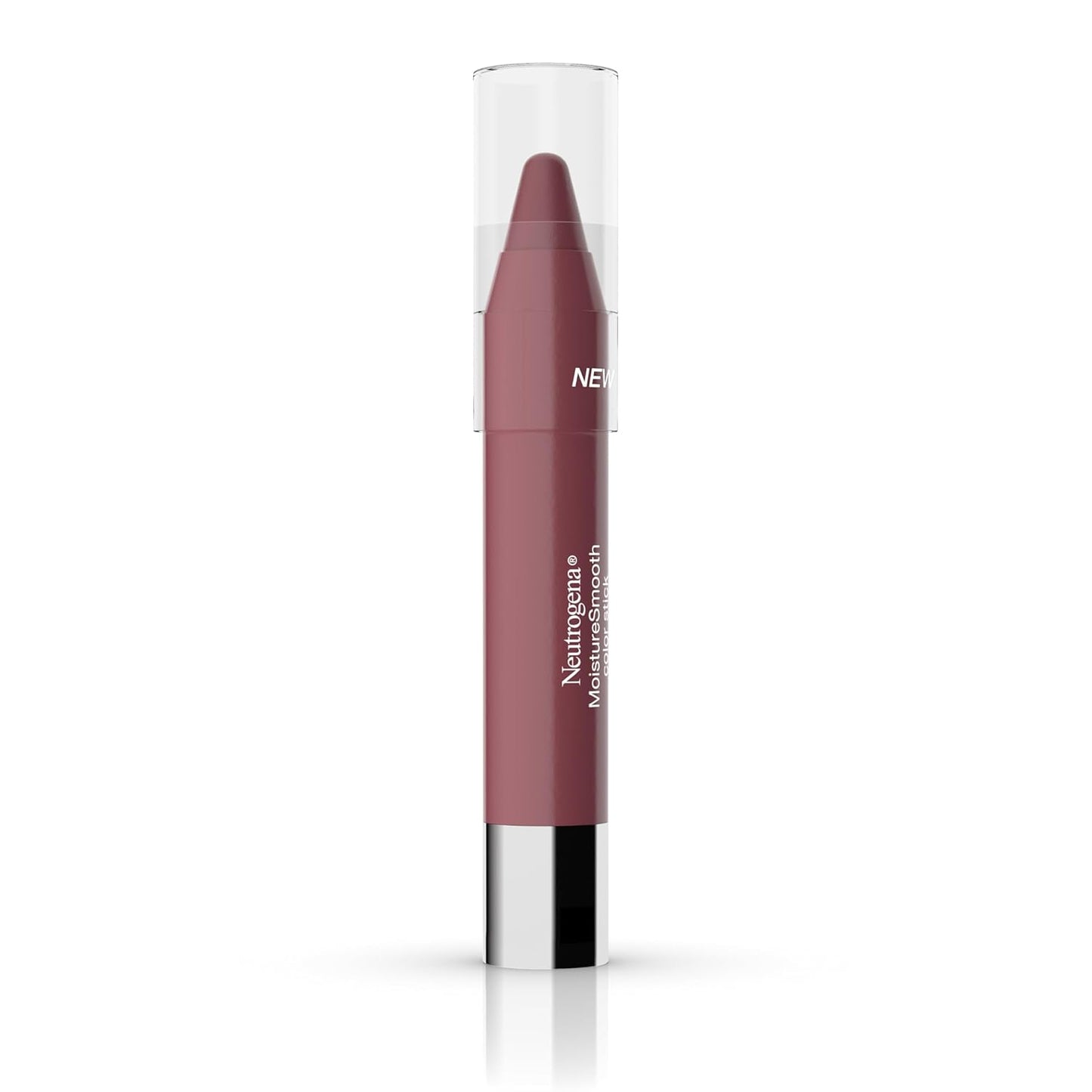 Neutrogena Moisture Smooth Color Stick for Lips - Hydrating Lipstick with Balm-Like Formula, Enriched with Shea Butter and Fruit Extracts, Shade 120 Berry Brown, 0.11 oz (Single Pack)